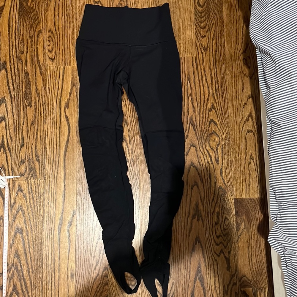 Lululemon high rise stirrup leggings